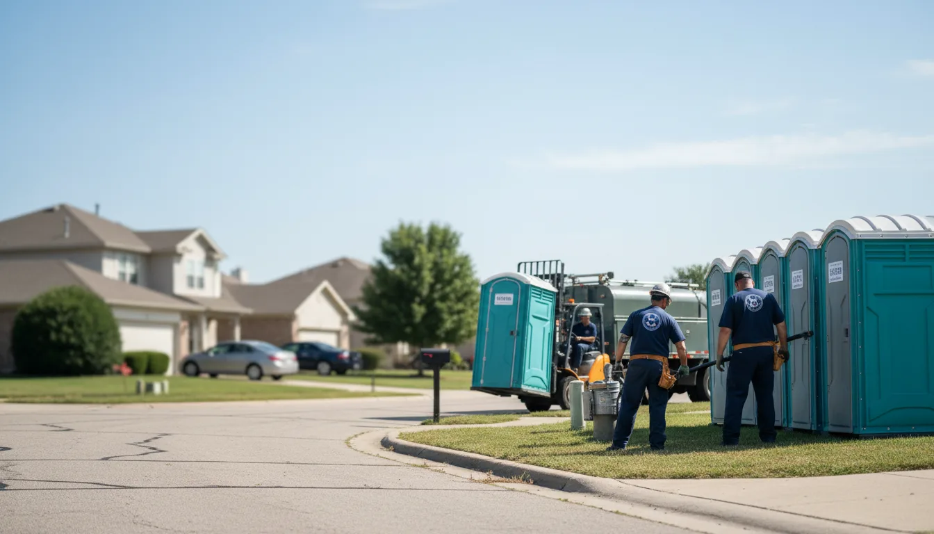 Porta Potty Rental in Mahomet, IL near me